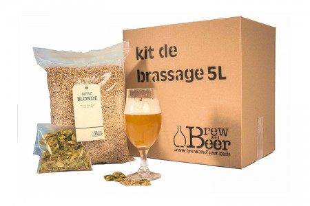 les points forts du kit à bière Blonde de BrewBarrel