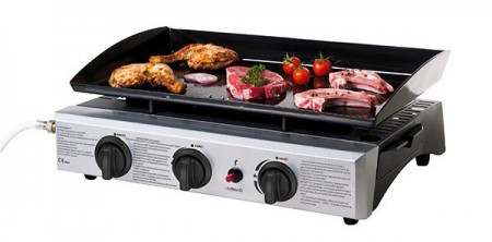 plancha à gaz